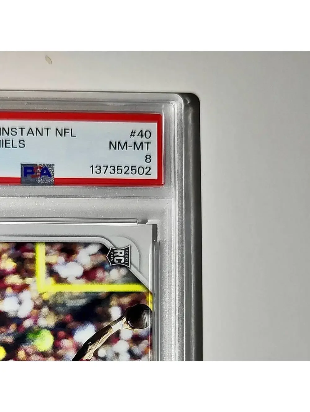 Jayden Daniels Rookie 2024 Panini Instant NFL #40 PSA 8 NM-MT